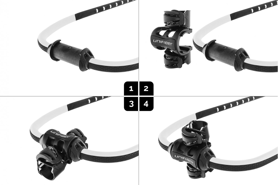 Poignée de wishbone Windsurf Modular Essentiel Modular Boom Head Unifiber